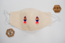 Load image into Gallery viewer, Handmade Masks - Khoti (White)