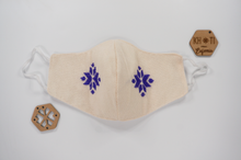 Load image into Gallery viewer, Handmade Masks - Khoti (White)