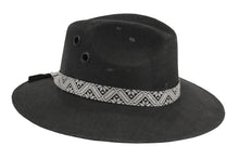 Cargar imagen en el visor de la galería, Sombrero Fedora - Negro