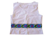 Cargar imagen en el visor de la galería, Blusa Flores Azules