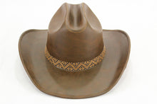 Load image into Gallery viewer, Sombrero Vaquero - Café 2 imitación Piel