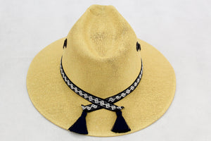 Sombrero Fedora - Amarillo